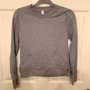 Lululemon Comfy Grey Crewneck